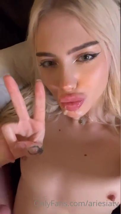 Ariesiatv Nude POV Blowjob Facial OnlyFans Video Leaked