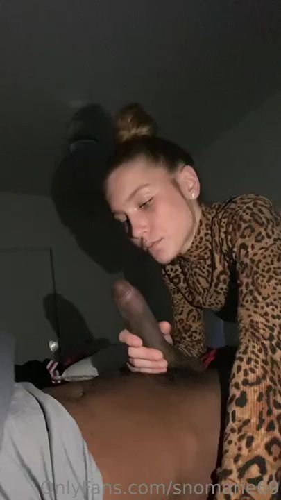 Sno Marie SnoMarie69 BBC Blowjob OnlyFans Video Leaked