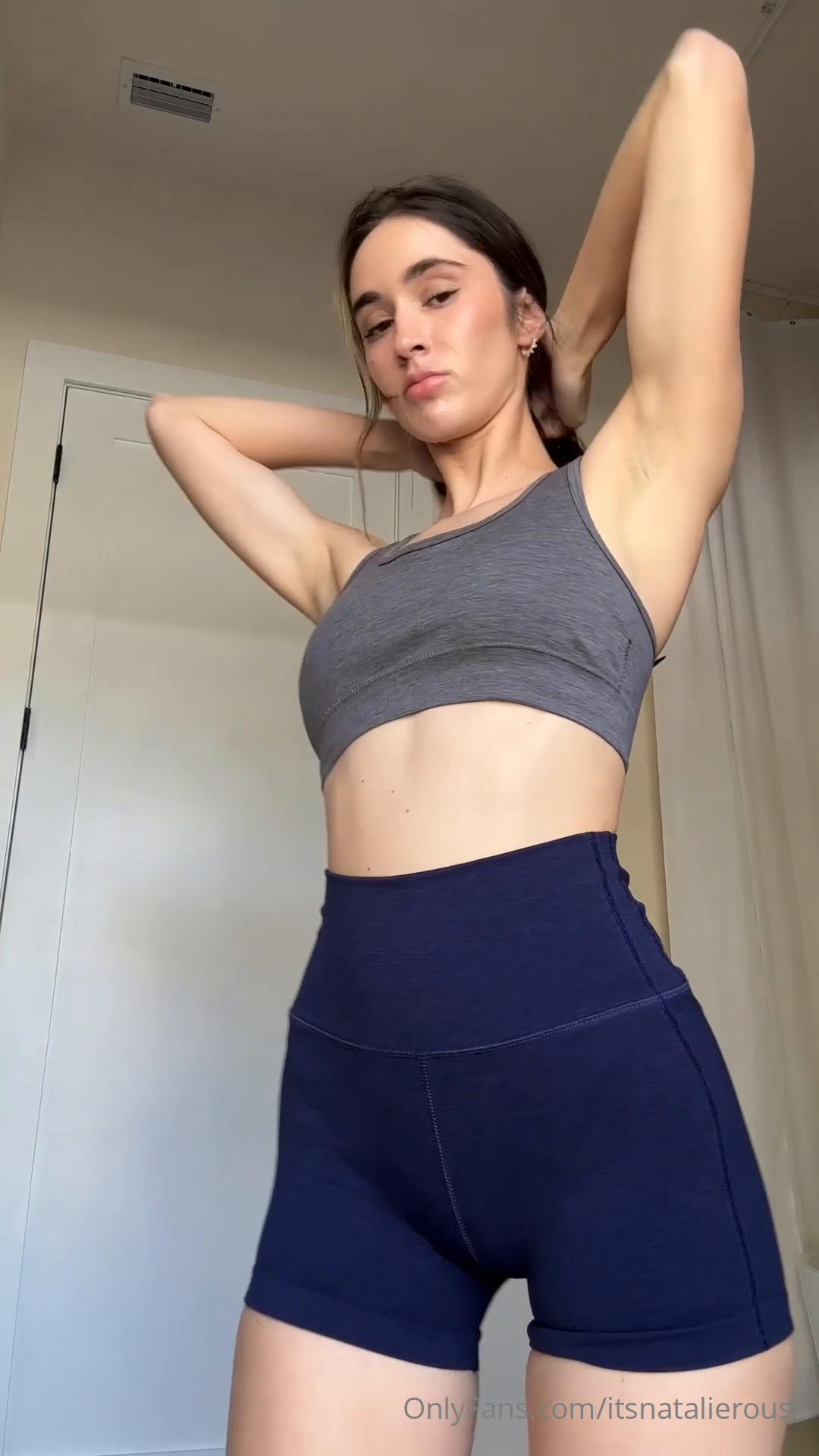 Natalie Roush New Active Wear Try On Haul PPV Video Leaked