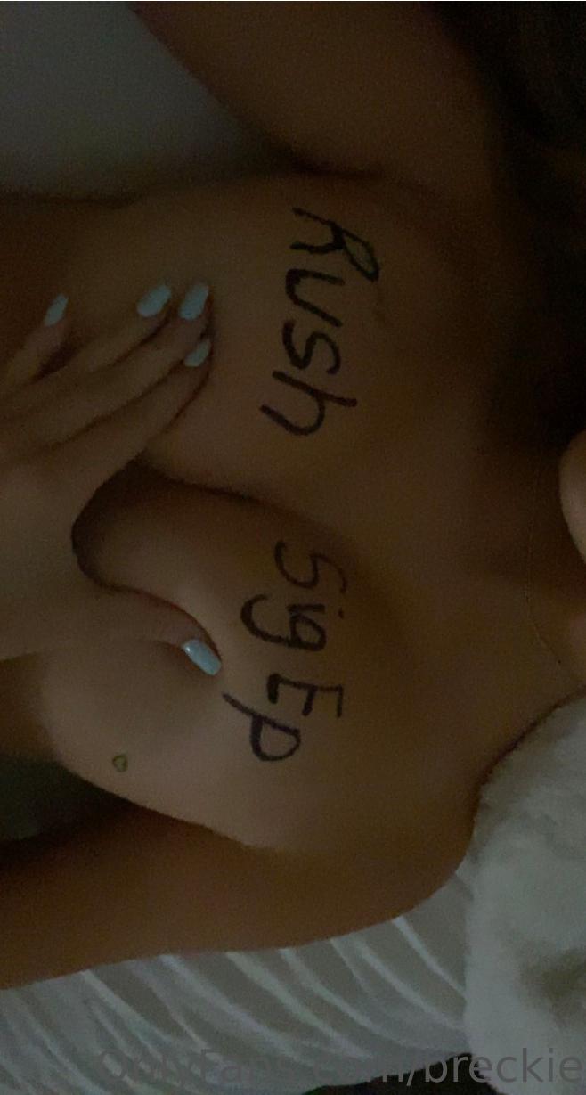 Breckie Hill Sorority Rush Boobs OnlyFans Set Leaked