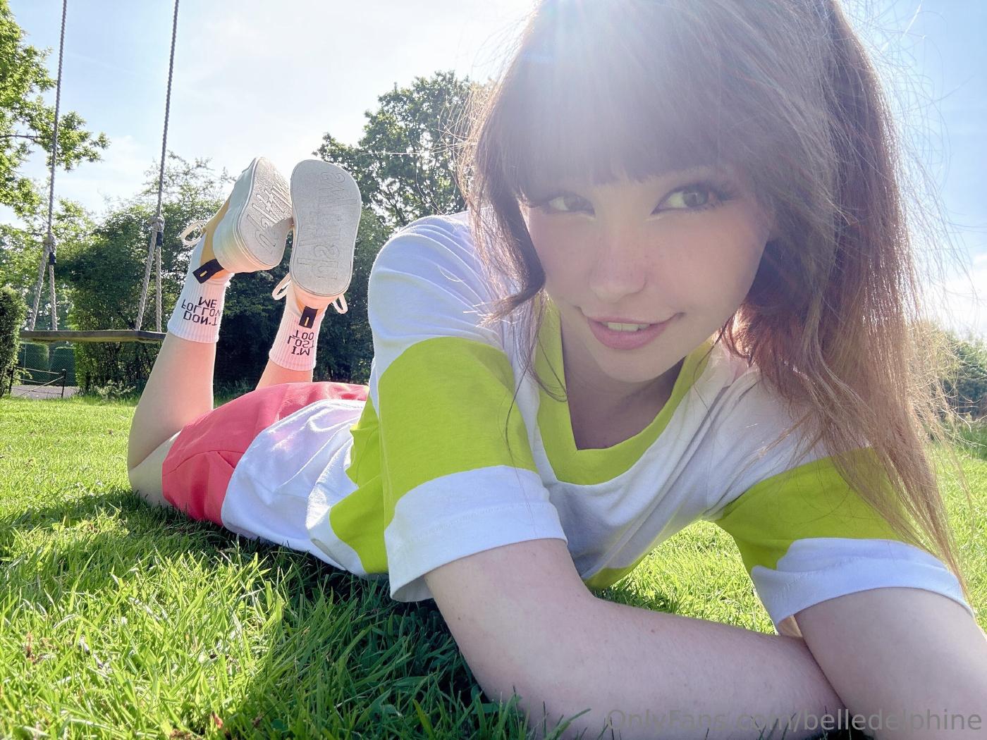 Belle Delphine Chihiro Cosplay Outdoor Onlyfans Set Leaked