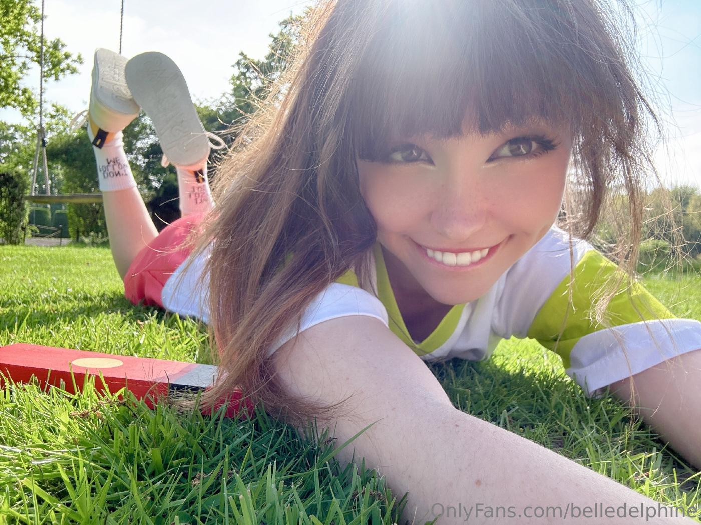 Belle Delphine Chihiro Cosplay Outdoor Onlyfans Set Leaked