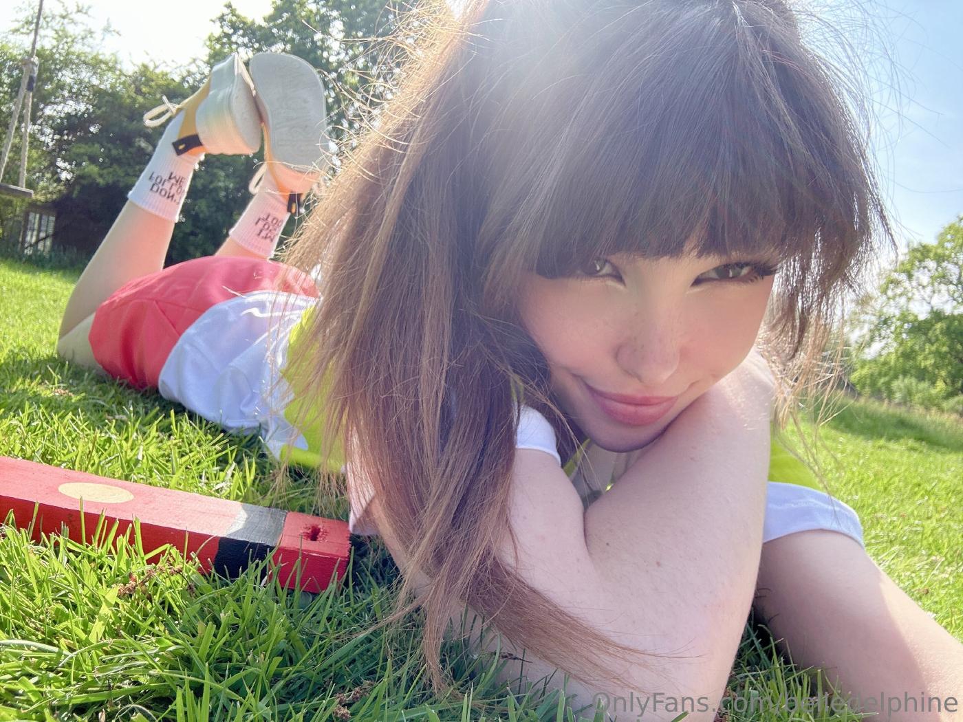 Belle Delphine Chihiro Cosplay Outdoor Onlyfans Set Leaked