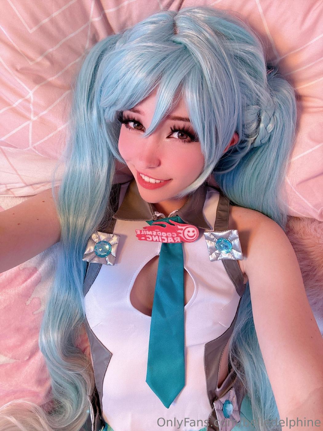 Belle Delphine Miku Cosplay Pussy Show Onlyfans Set Leaked