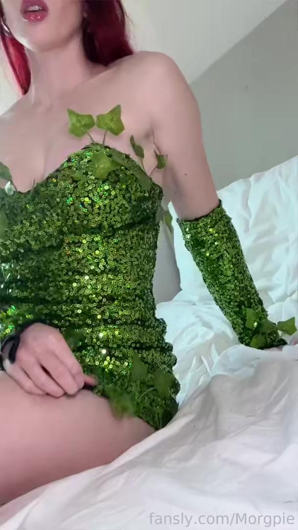 Morgpie Nude Poison Ivy Dildo OnlyFans Video Leaked