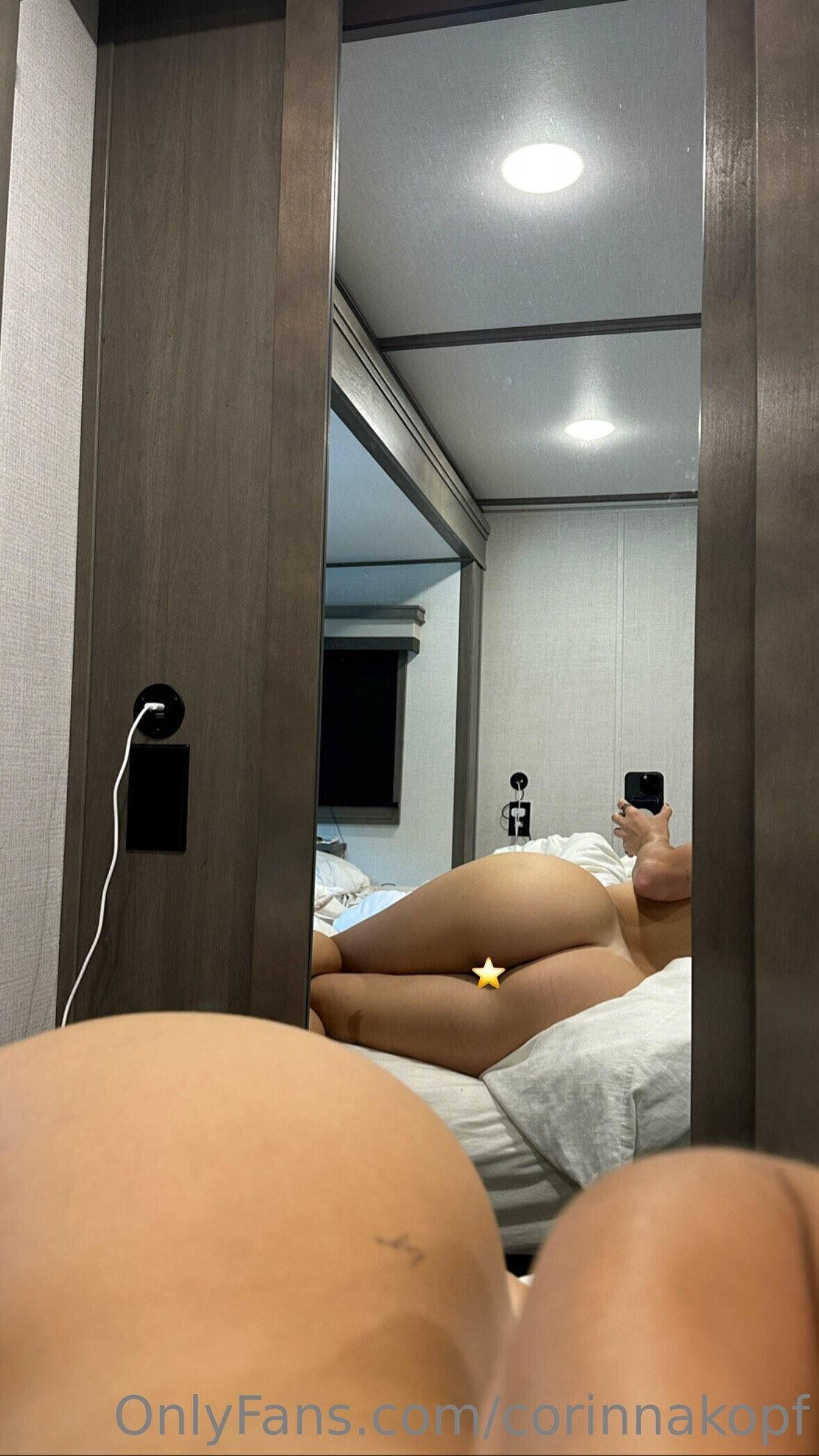 Corinna Kopf Ass Boob Butt In Mirror Onlyfans Set Leaked