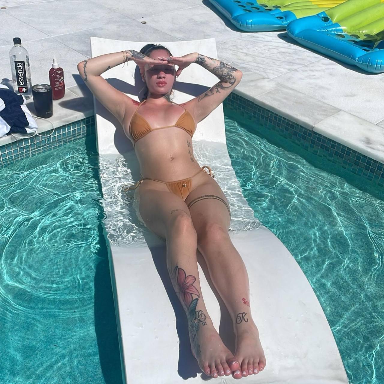 Bhad Bhabie Pool Bikini Booty Onlyfans Set Leaked