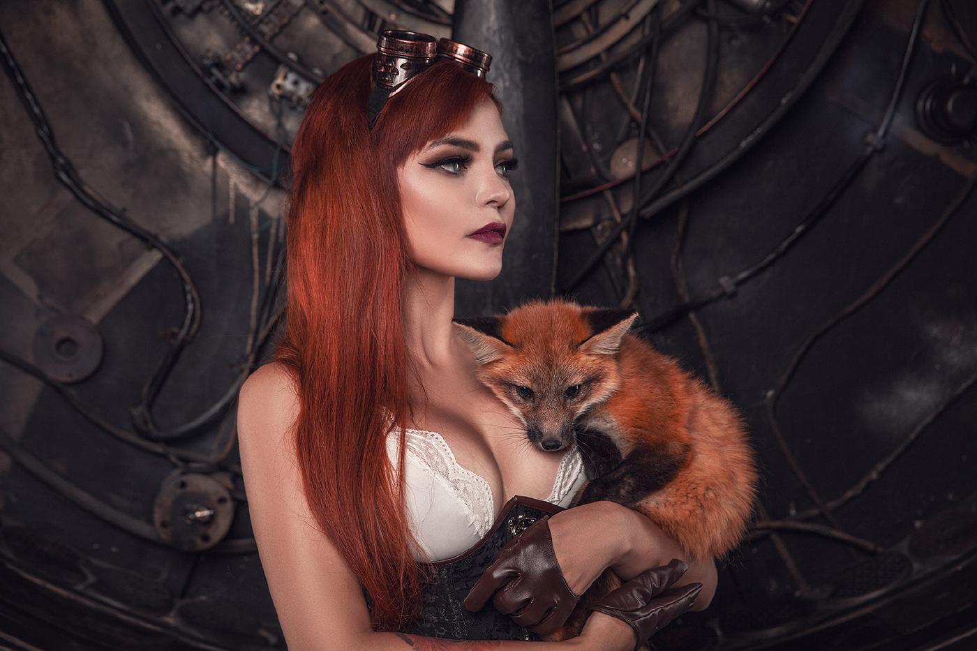 Kalinka Fox Steampunk Cosplay Patreon Set Leaked