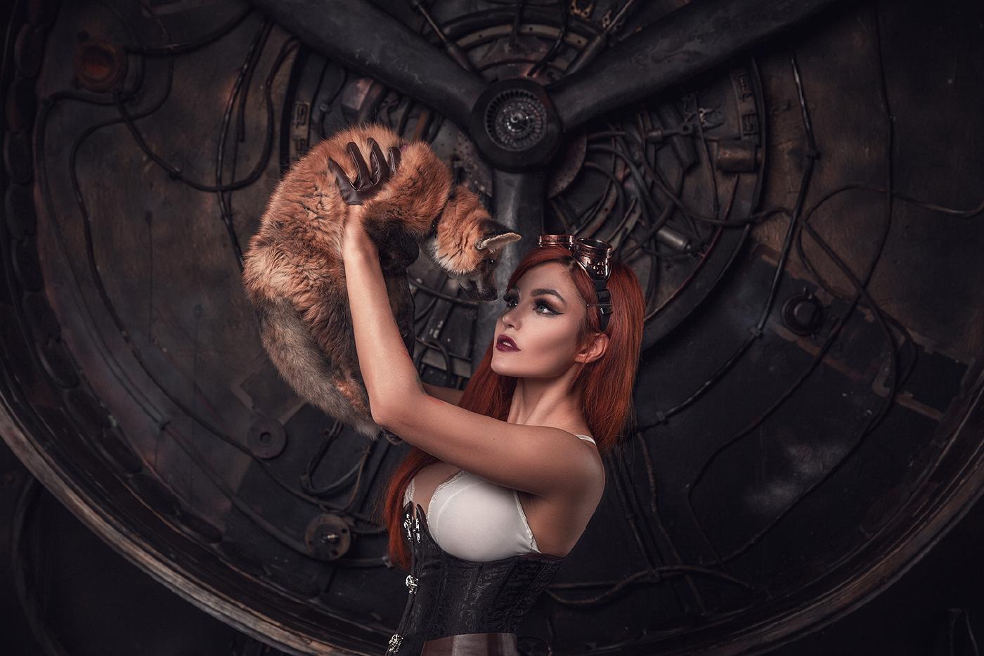 Kalinka Fox Steampunk Cosplay Patreon Set Leaked