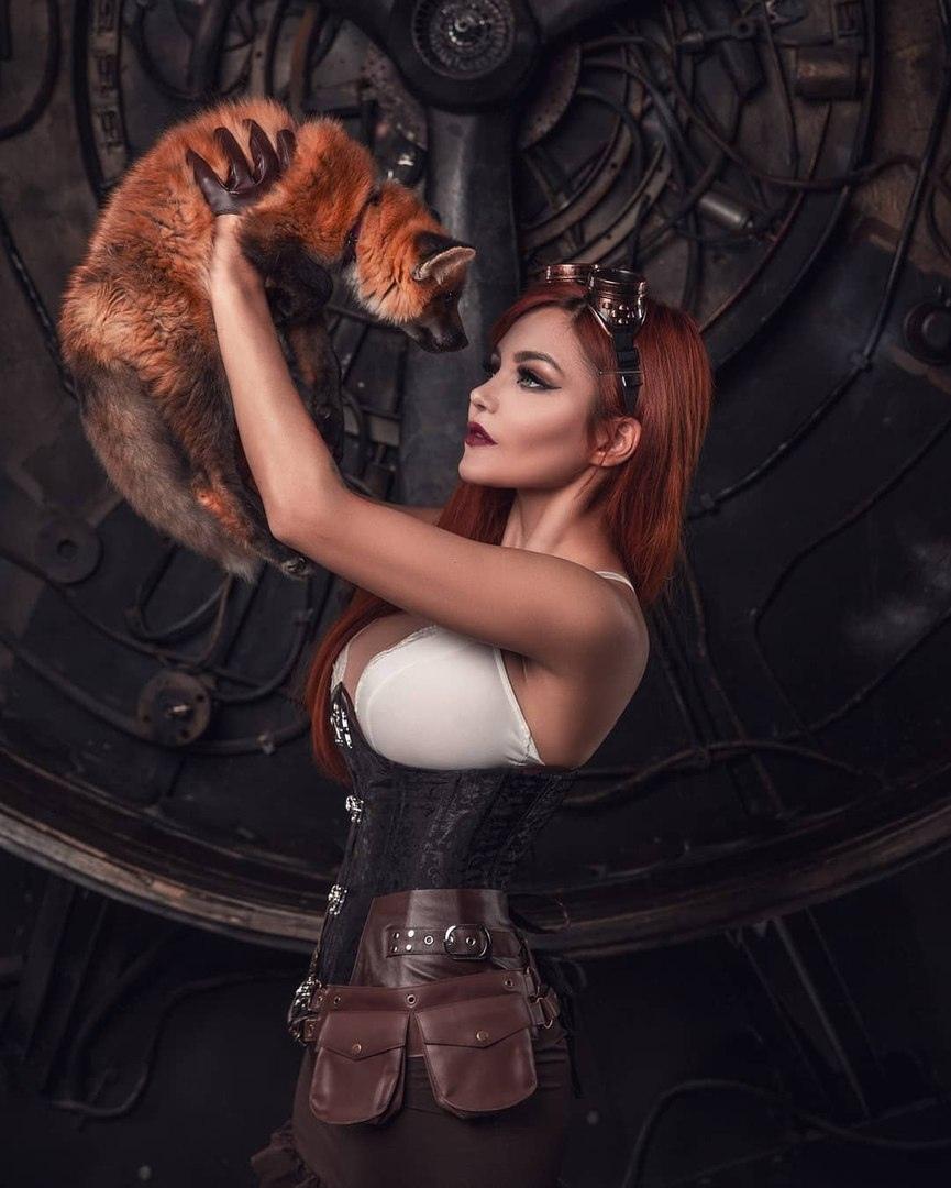 Kalinka Fox Steampunk Cosplay Patreon Set Leaked