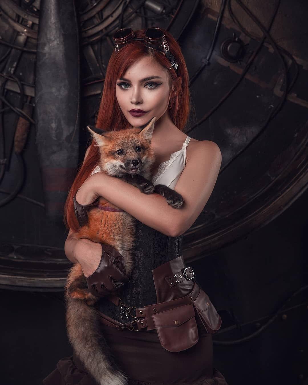 Kalinka Fox Steampunk Cosplay Patreon Set Leaked