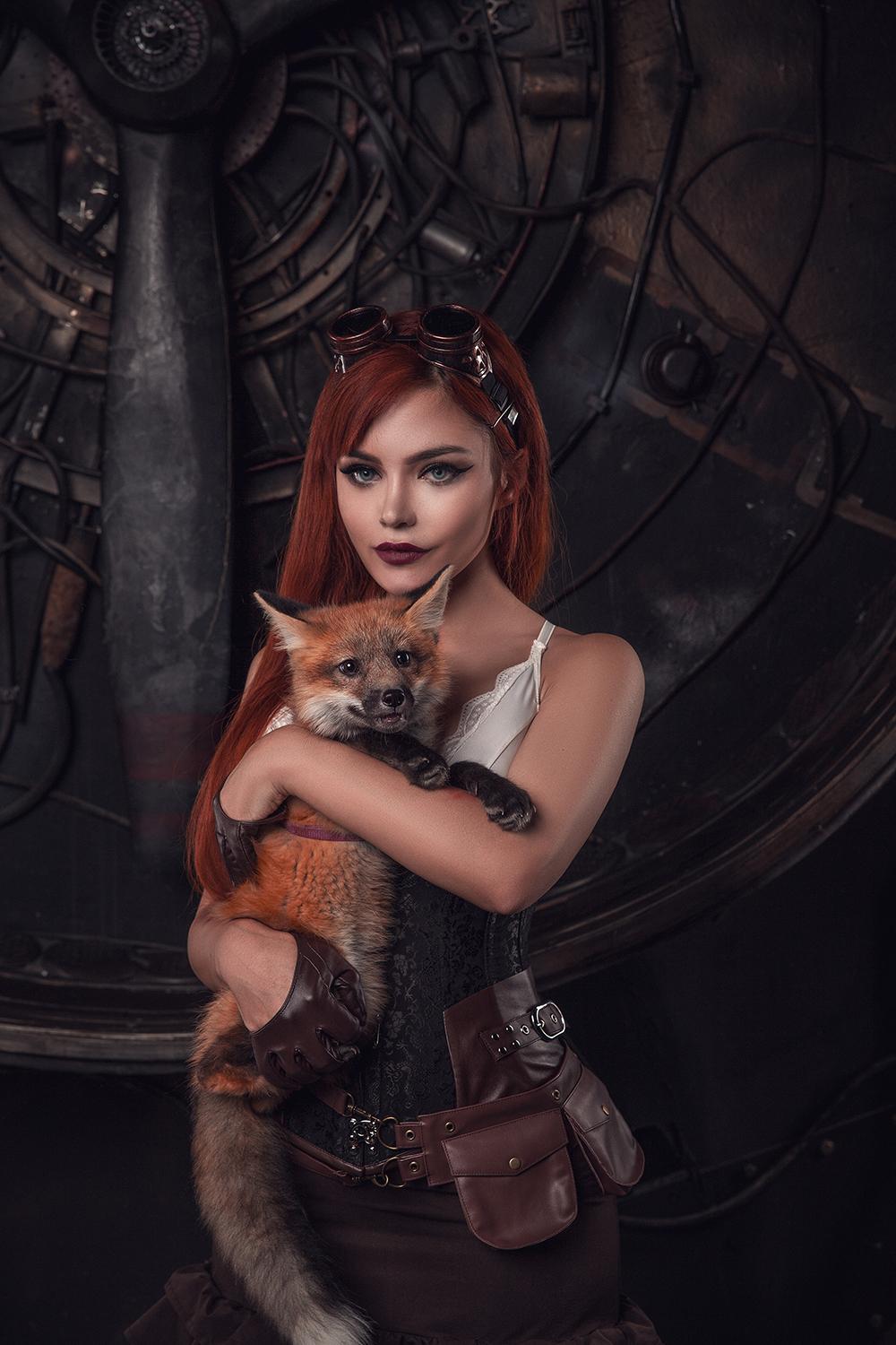 Kalinka Fox Steampunk Cosplay Patreon Set Leaked