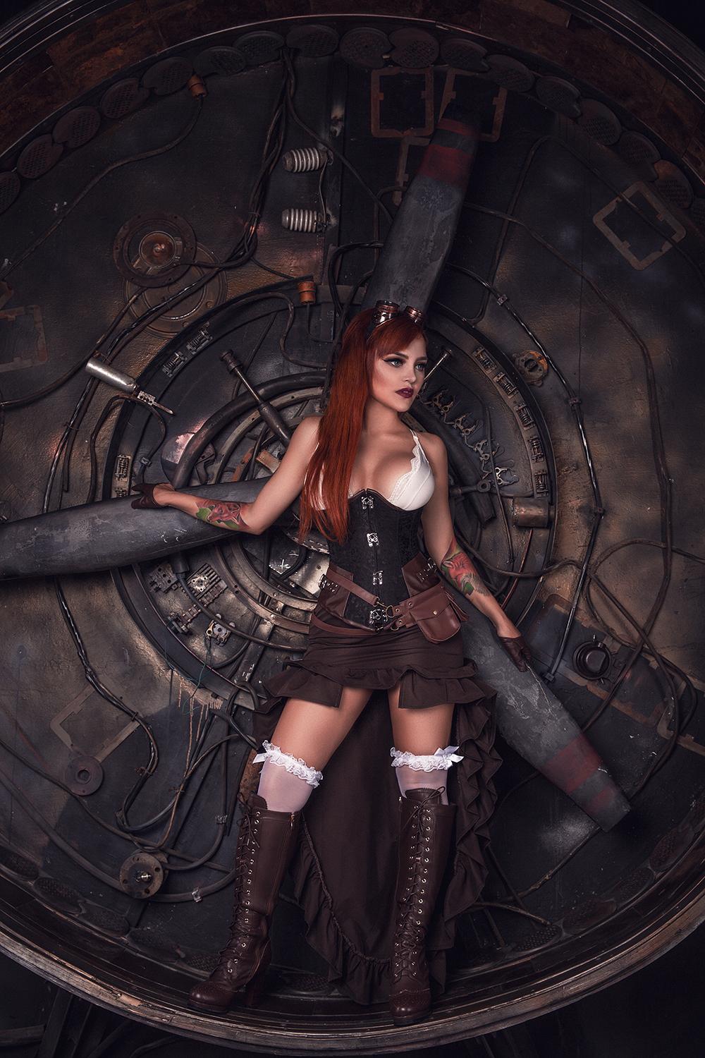 Kalinka Fox Steampunk Cosplay Patreon Set Leaked