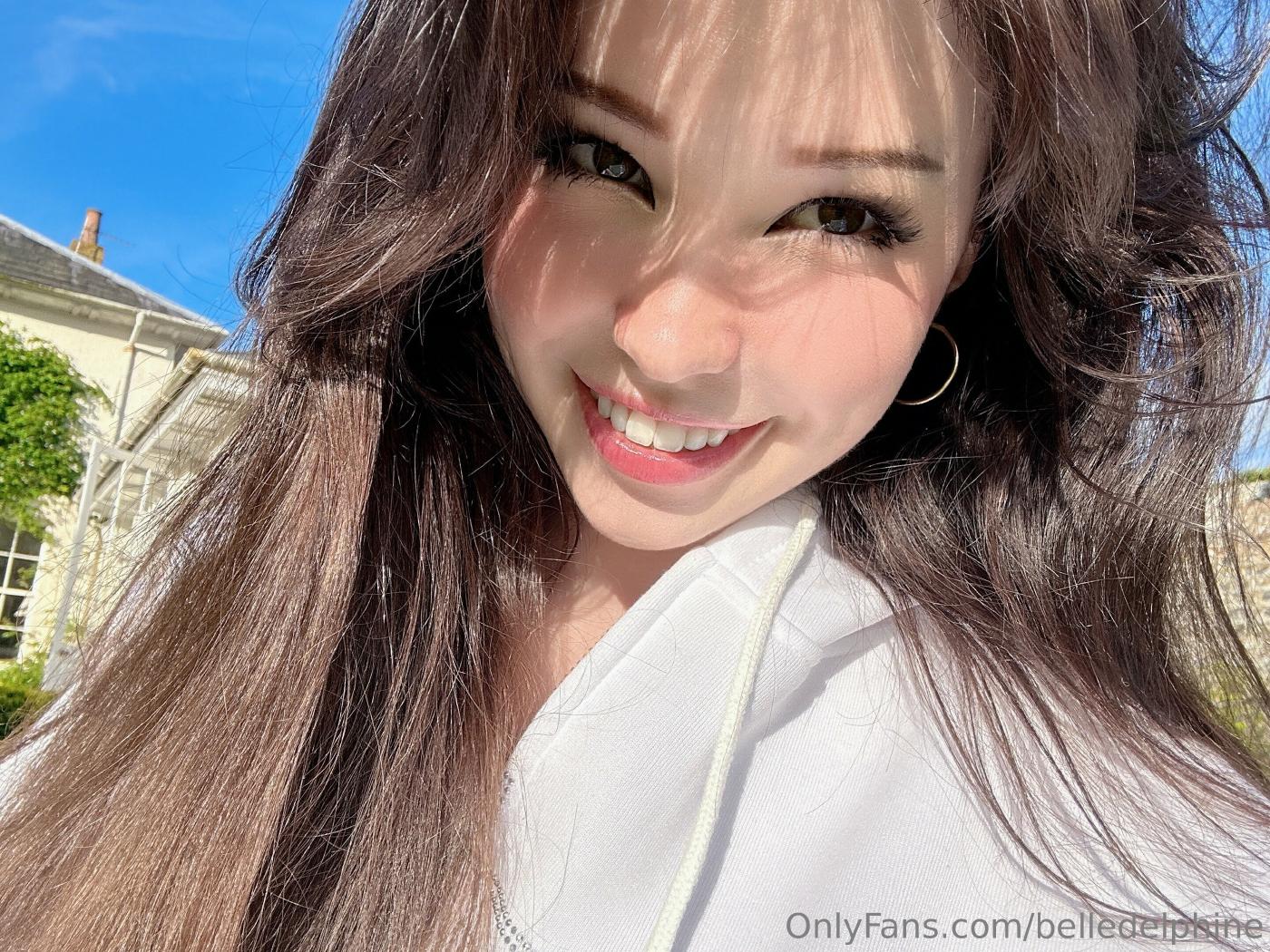 Belle Delphine Naked In The Garden Onlyfans Photos