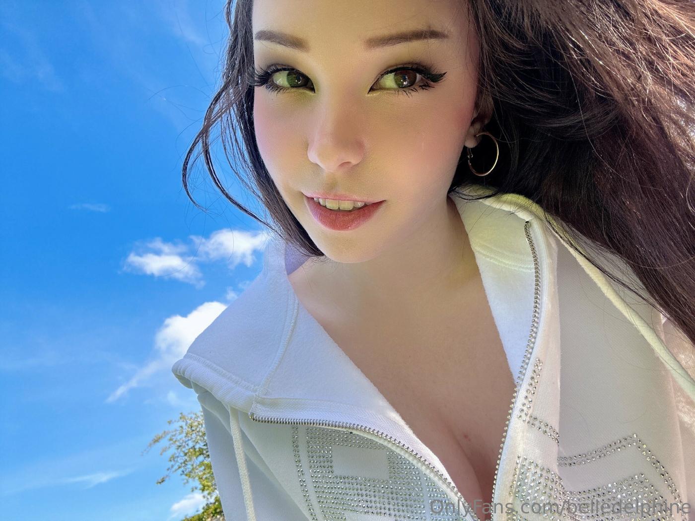 Belle Delphine Naked In The Garden Onlyfans Photos