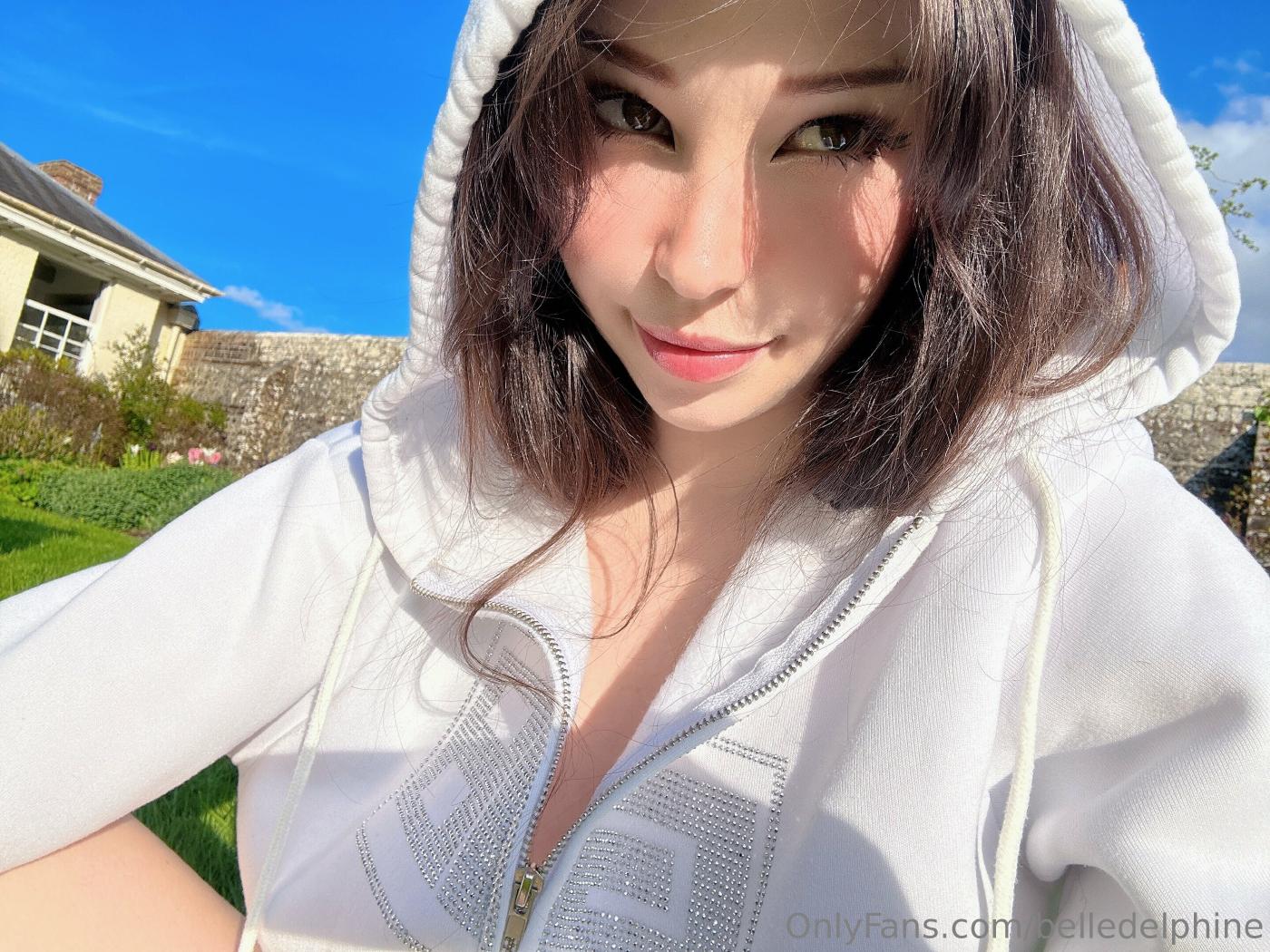 Belle Delphine Naked In The Garden Onlyfans Photos