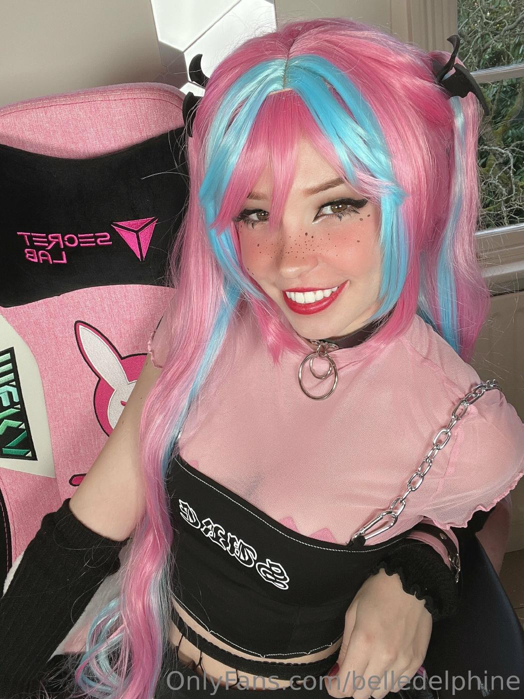 Belle Delphine Bubble Gum Emo Nude Onlyfans Set Leaked