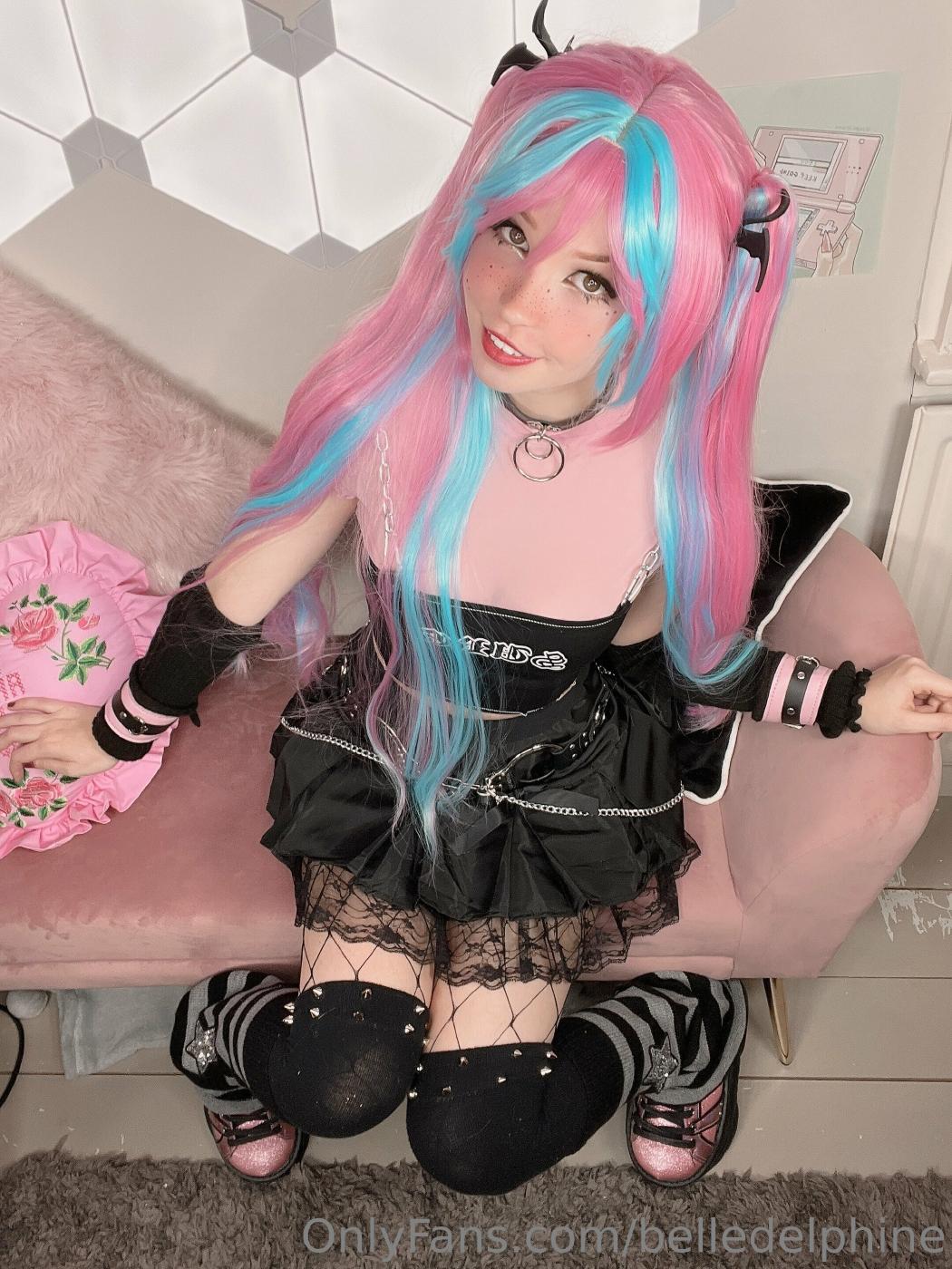 Belle Delphine Bubble Gum Emo Nude Onlyfans Set Leaked