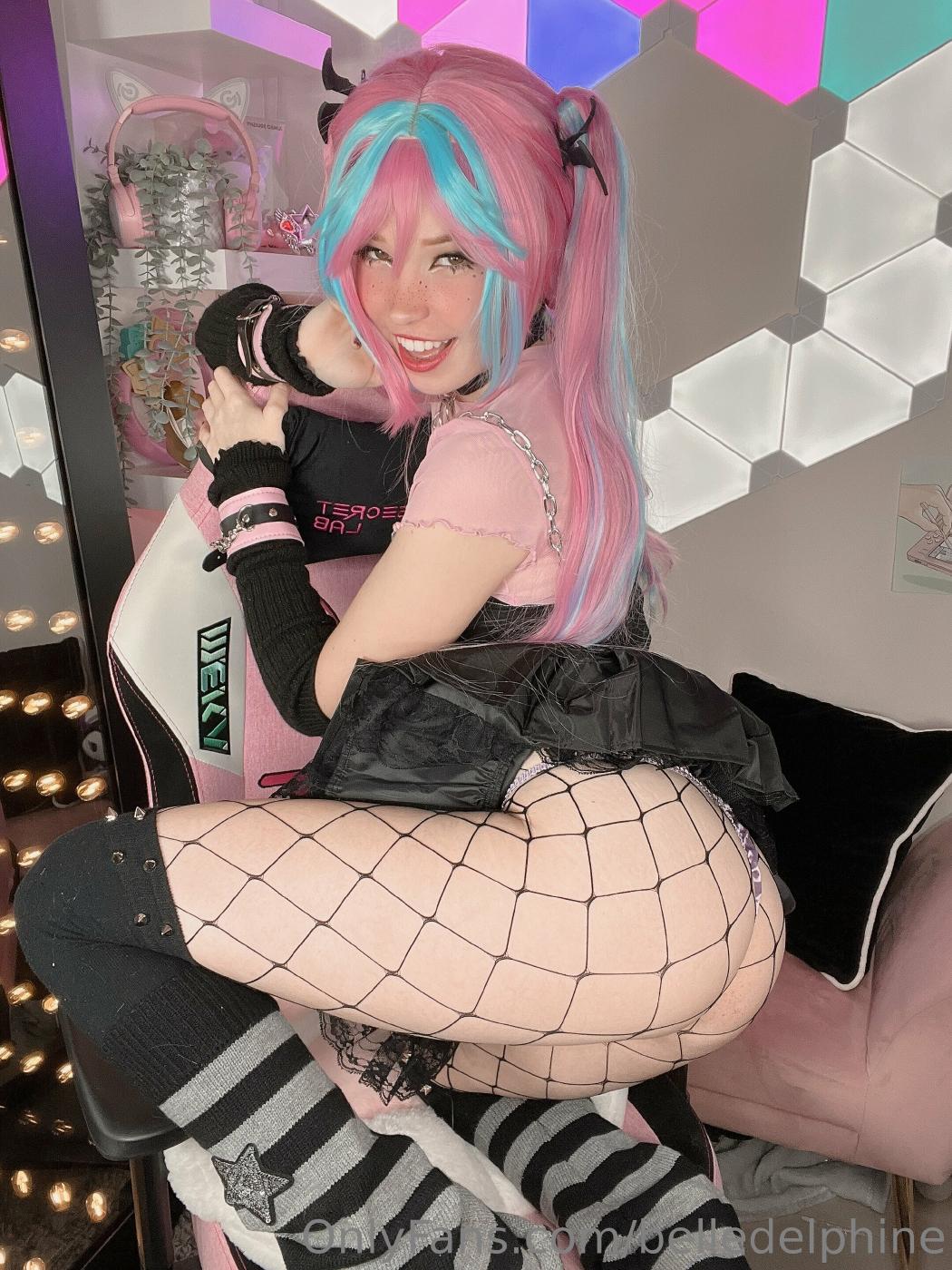 Belle Delphine Bubble Gum Emo Nude Onlyfans Set Leaked