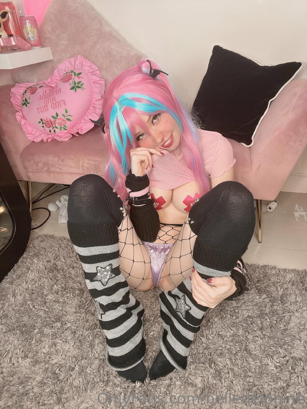 Belle Delphine Bubble Gum Emo Nude Onlyfans Set Leaked