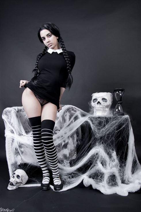 Susu Sexy Wednesday Addams Costume Fansly Set Leaked