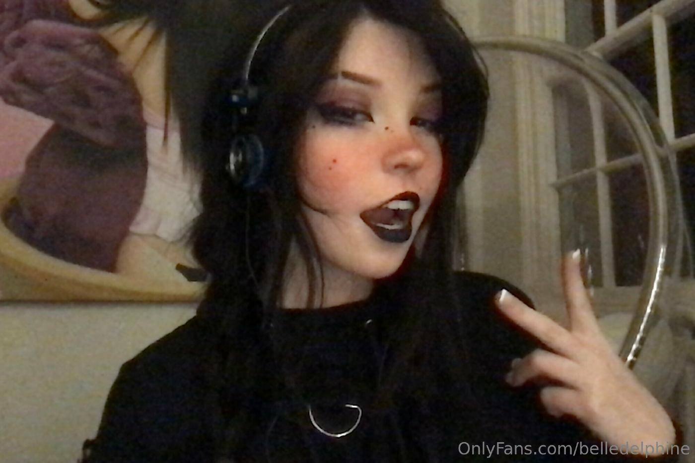 Belle Delphine Hot Goth Girl Onlyfans Set Leaked