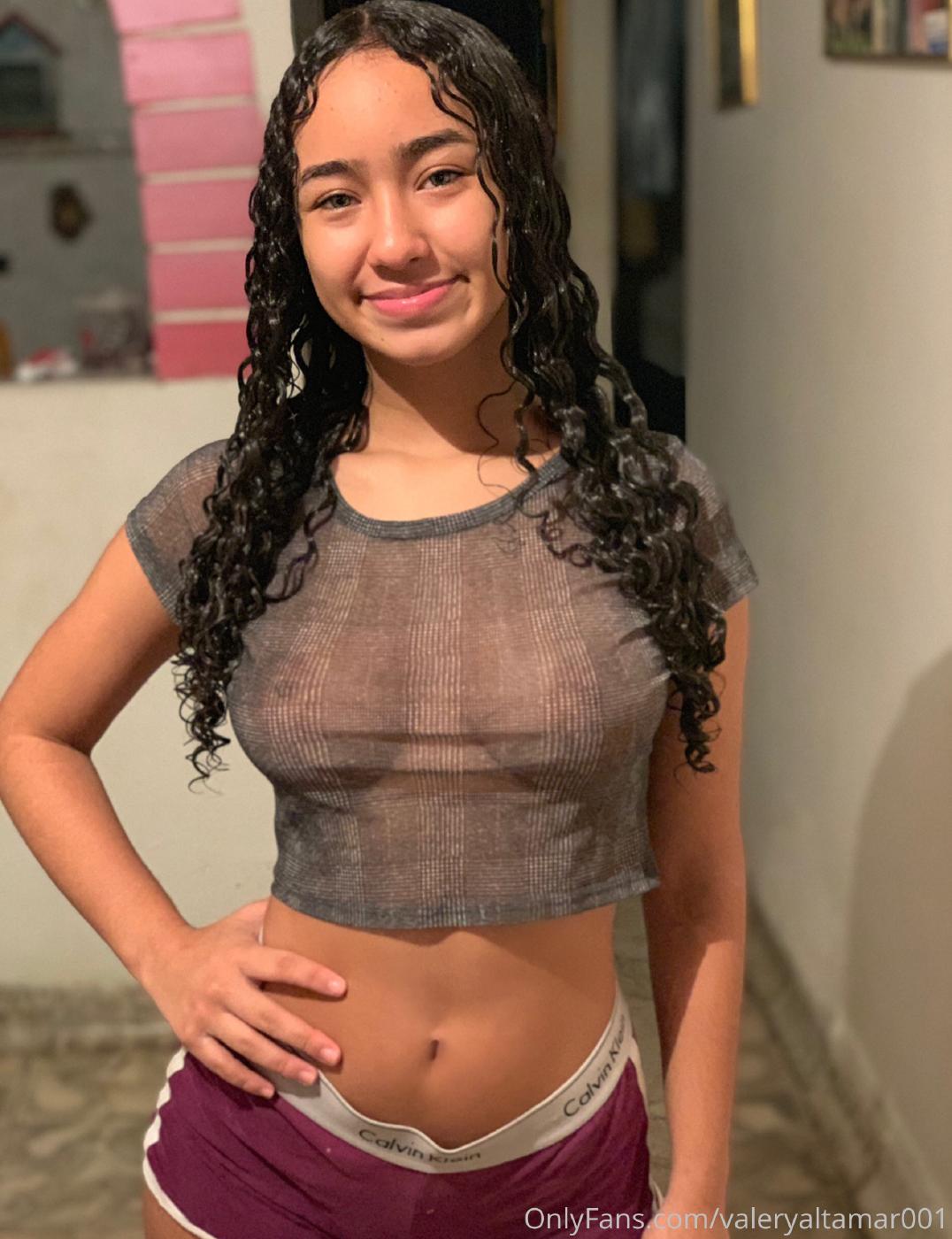 Valery Altamar Boobs See-Through Shirt Onlyfans Set Leaked