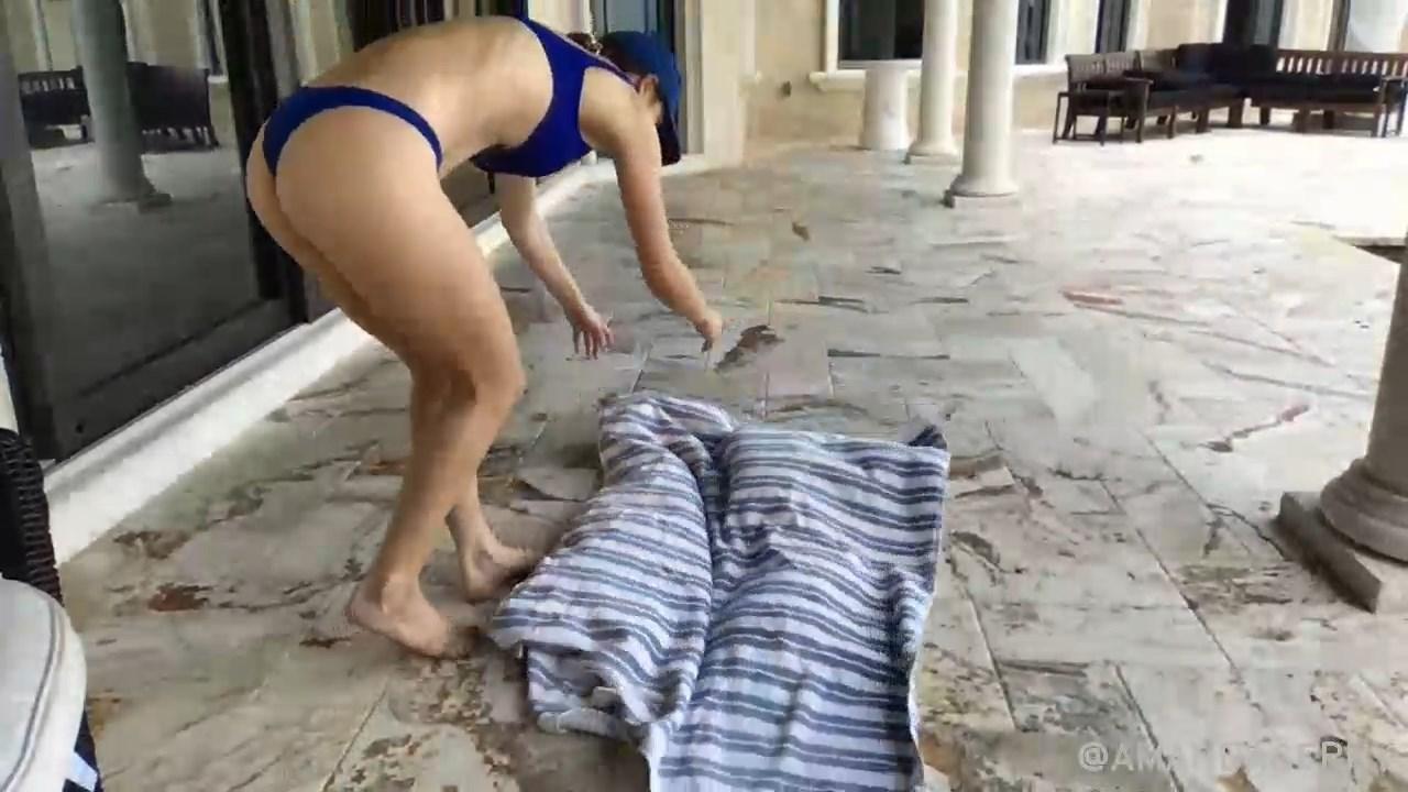 Amanda Cerny Bikini Abs Workout Livestream Leaked