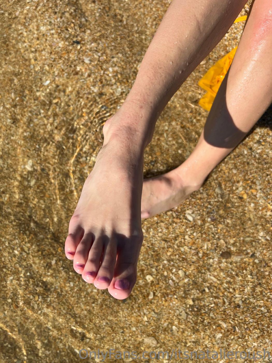 Natalie Roush Wet Feet Beach Tease PPV Onlyfans Set Leaked