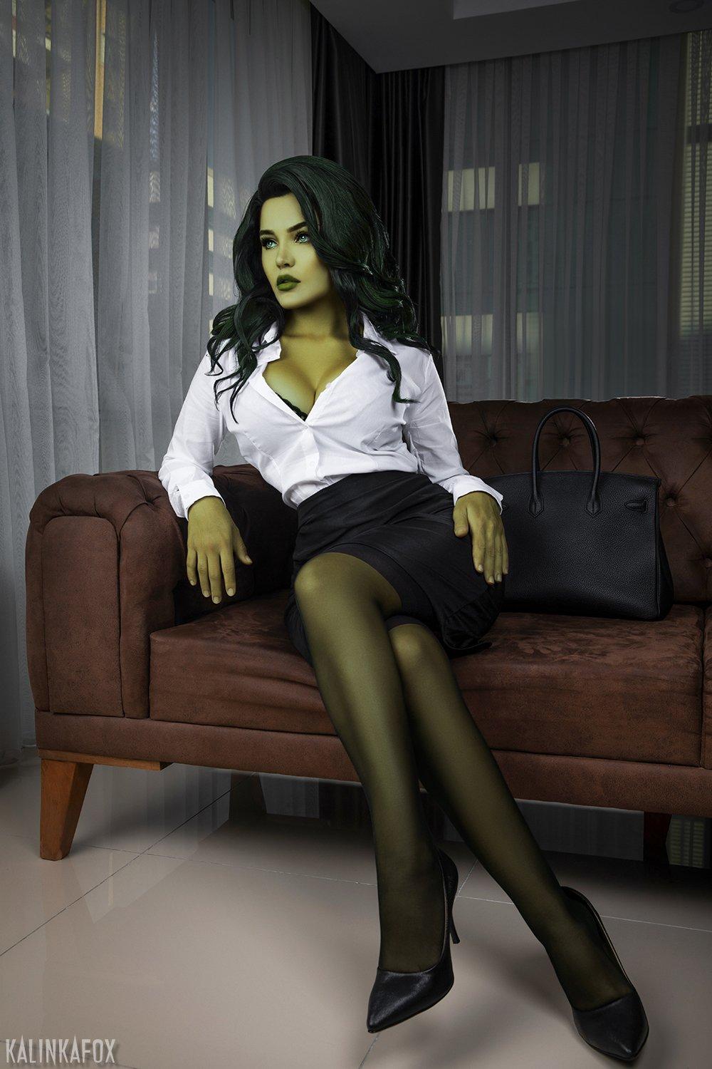 Kalinka Fox She-Hulk Cosplay Patreon Set Leaked