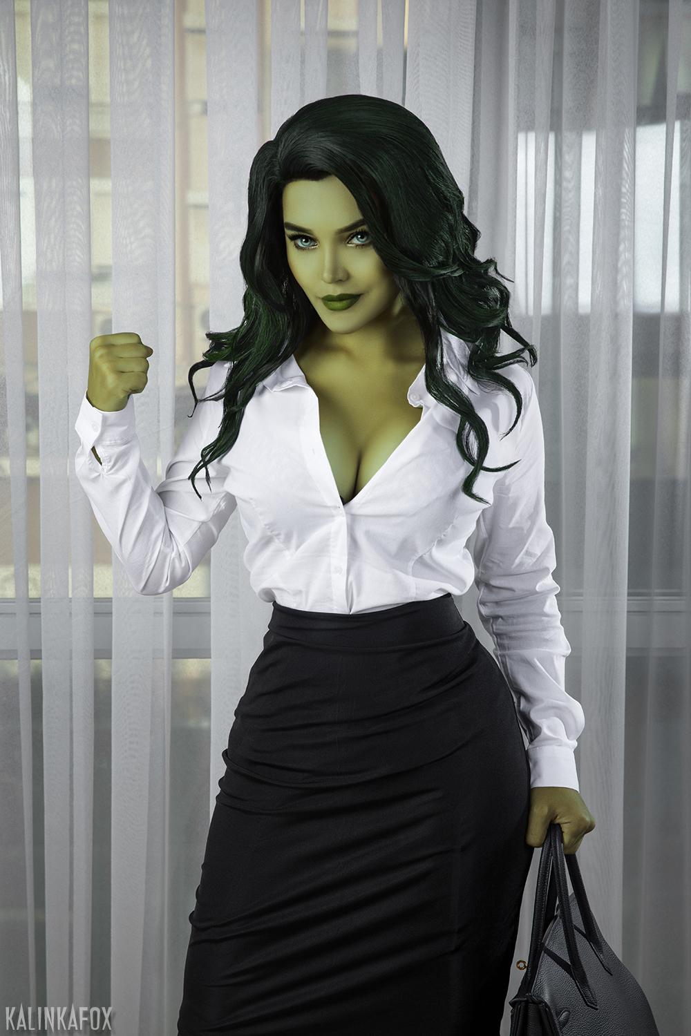 Kalinka Fox She-Hulk Cosplay Patreon Set Leaked