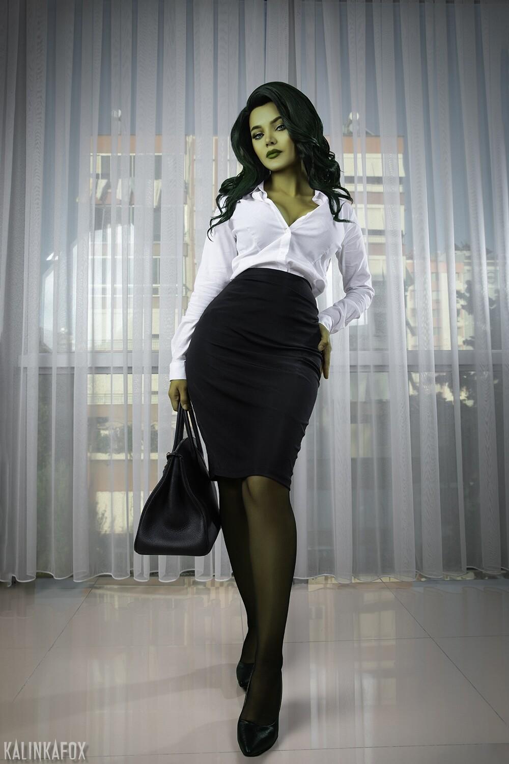 Kalinka Fox She-Hulk Cosplay Patreon Set Leaked