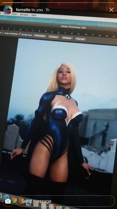 Stormi Maya Nude Body Paint Cosplay Onlyfans Set Leaked