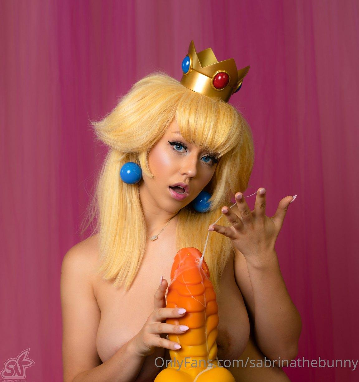 Sabrina Nichole Princess Peach Cosplay OnlyFans Set Leaked