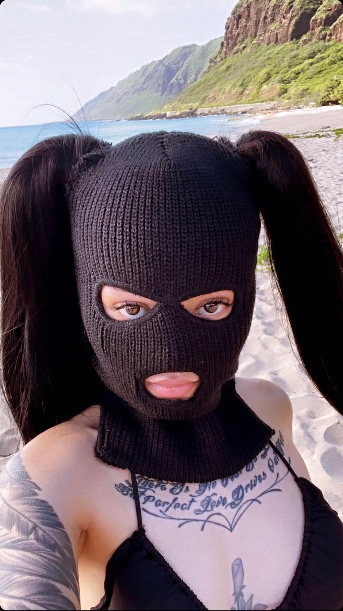 Bella Poarch Bikini Beach Mask Photoshoot Set Leaked