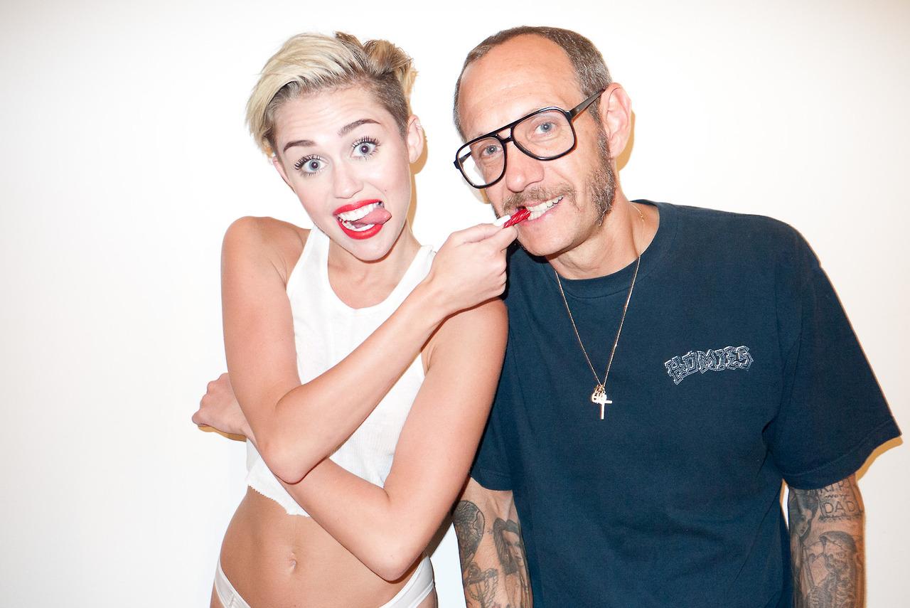 Miley Cyrus See-Through Panties BTS Photoshoot Leaked