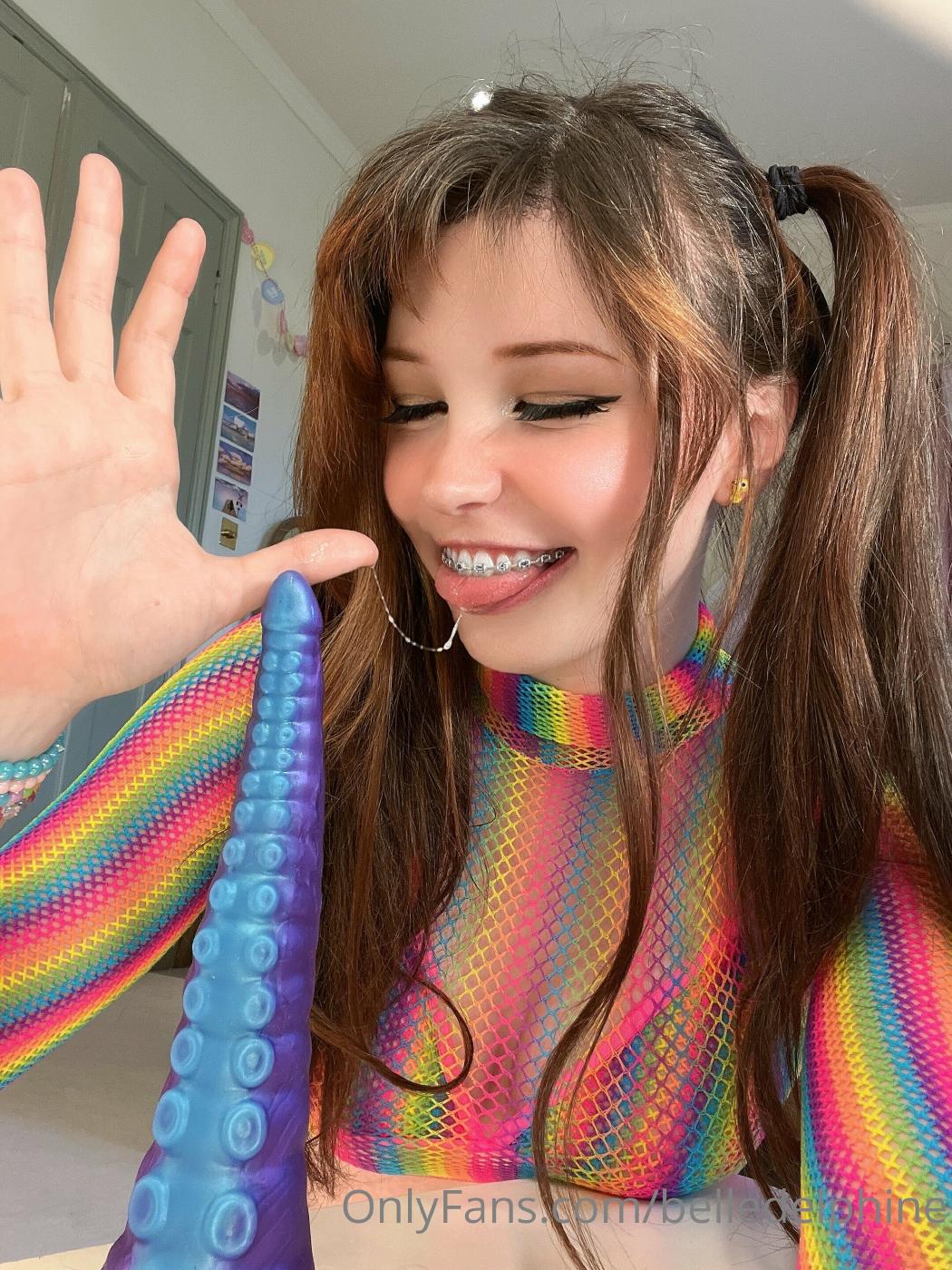 Belle Delphine Tentacle Dildo Blowjob Onlyfans Video Leaked