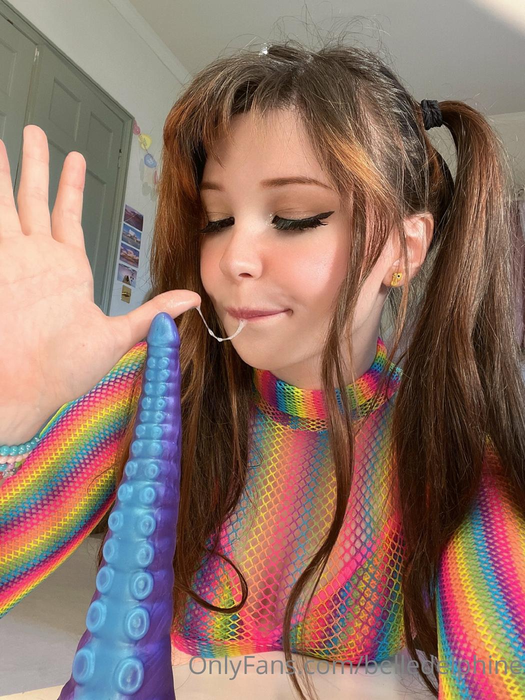 Belle Delphine Tentacle Dildo Blowjob Onlyfans Video Leaked