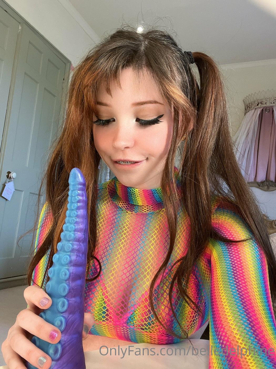 Belle Delphine Tentacle Dildo Blowjob Onlyfans Video Leaked