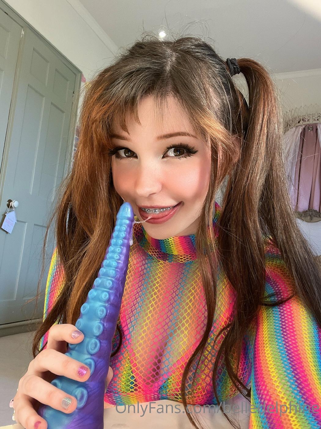 Belle Delphine Tentacle Dildo Blowjob Onlyfans Video Leaked