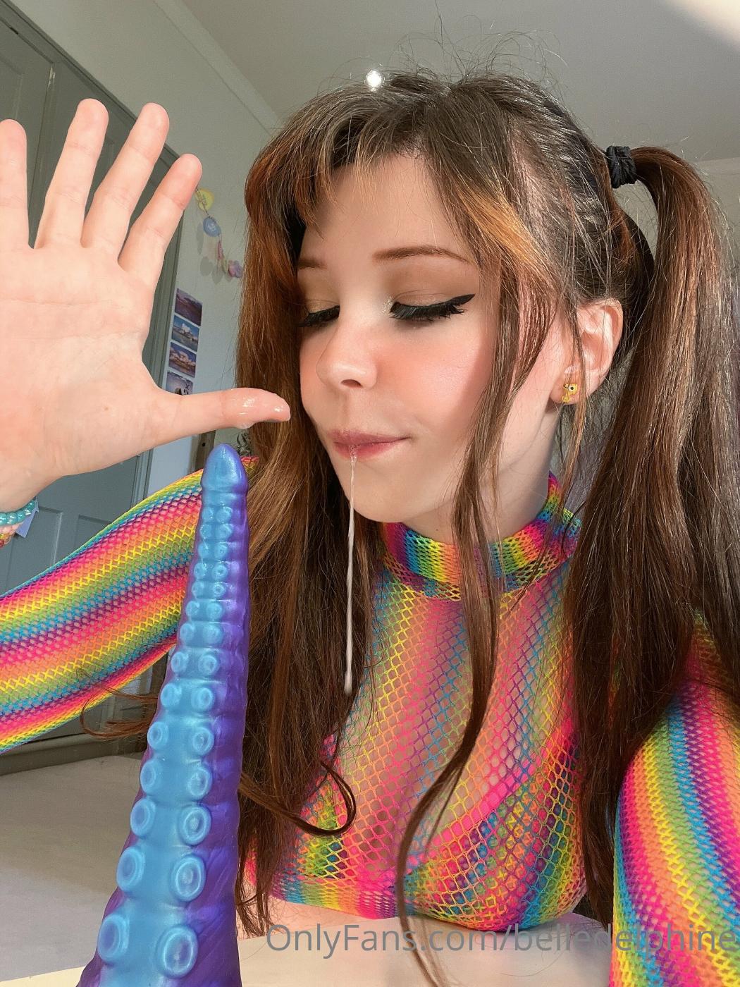 Belle Delphine Tentacle Dildo Blowjob Onlyfans Video Leaked