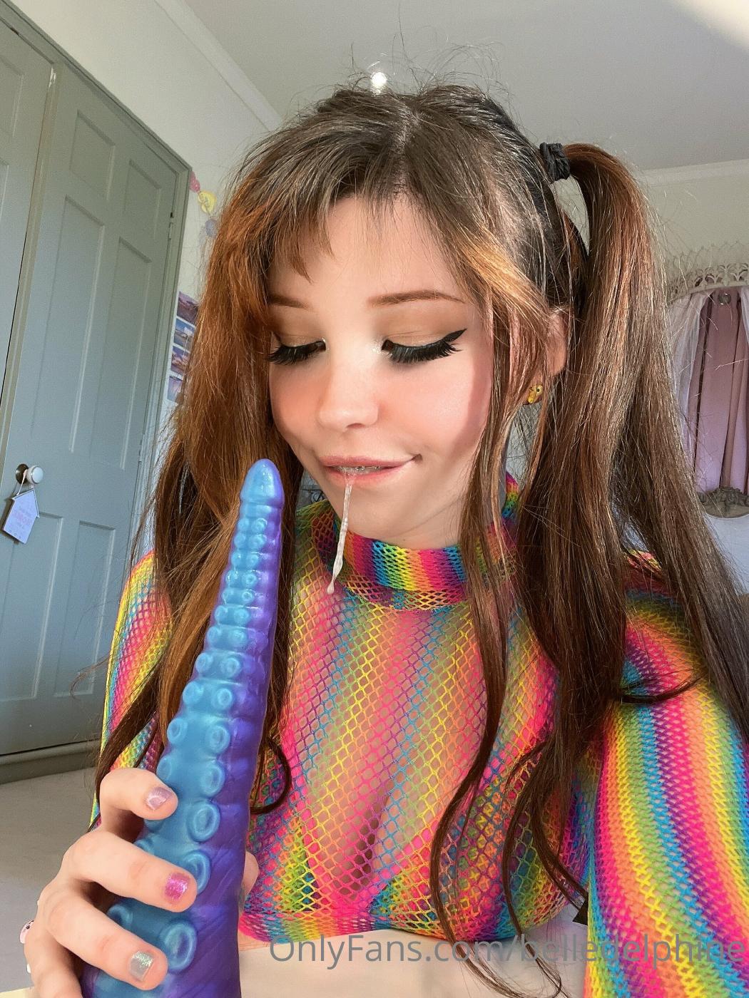 Belle Delphine Tentacle Dildo Blowjob Onlyfans Video Leaked