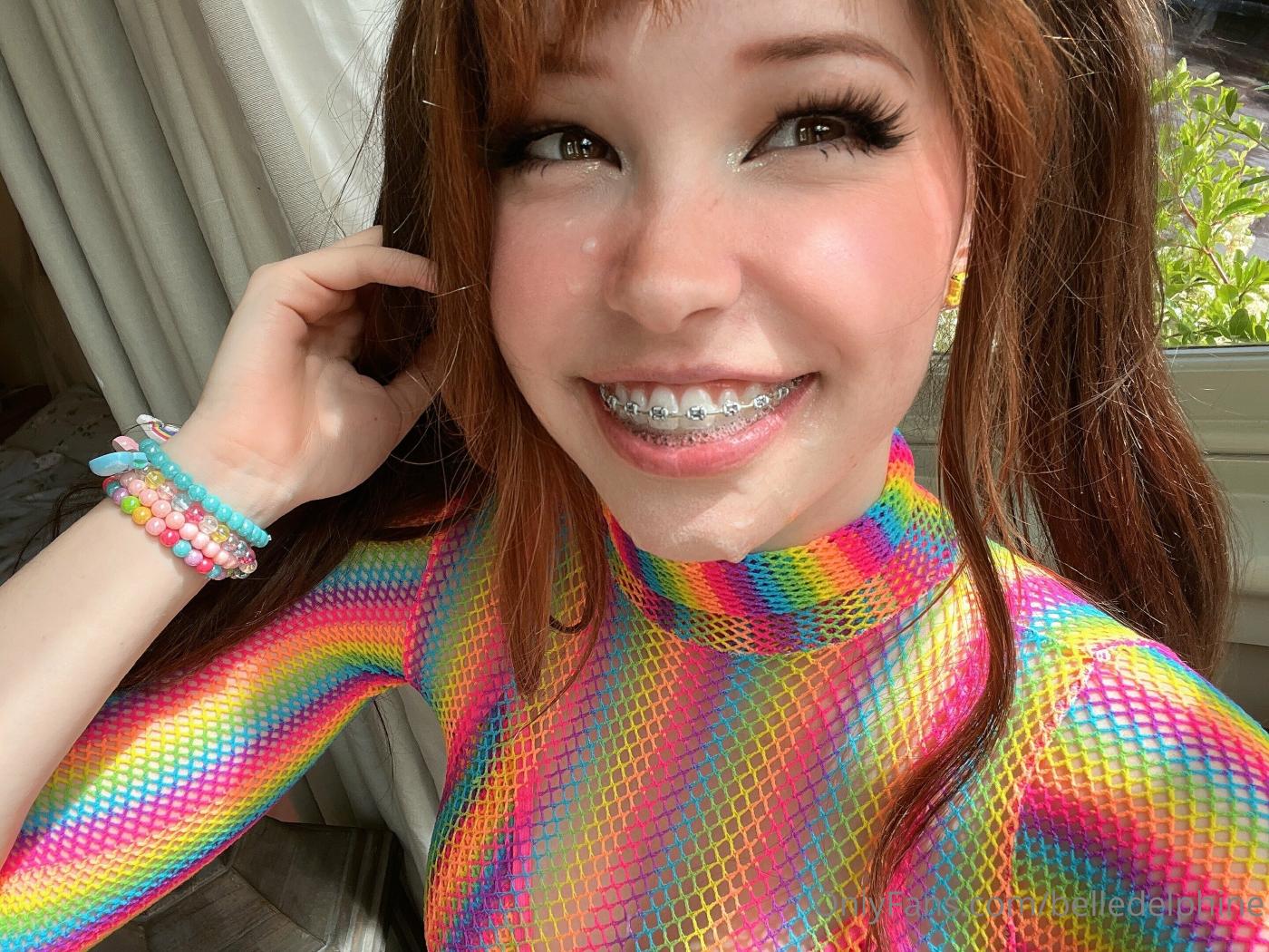 Belle Delphine Rainbow Bunny Onlyfans Photos Leaked