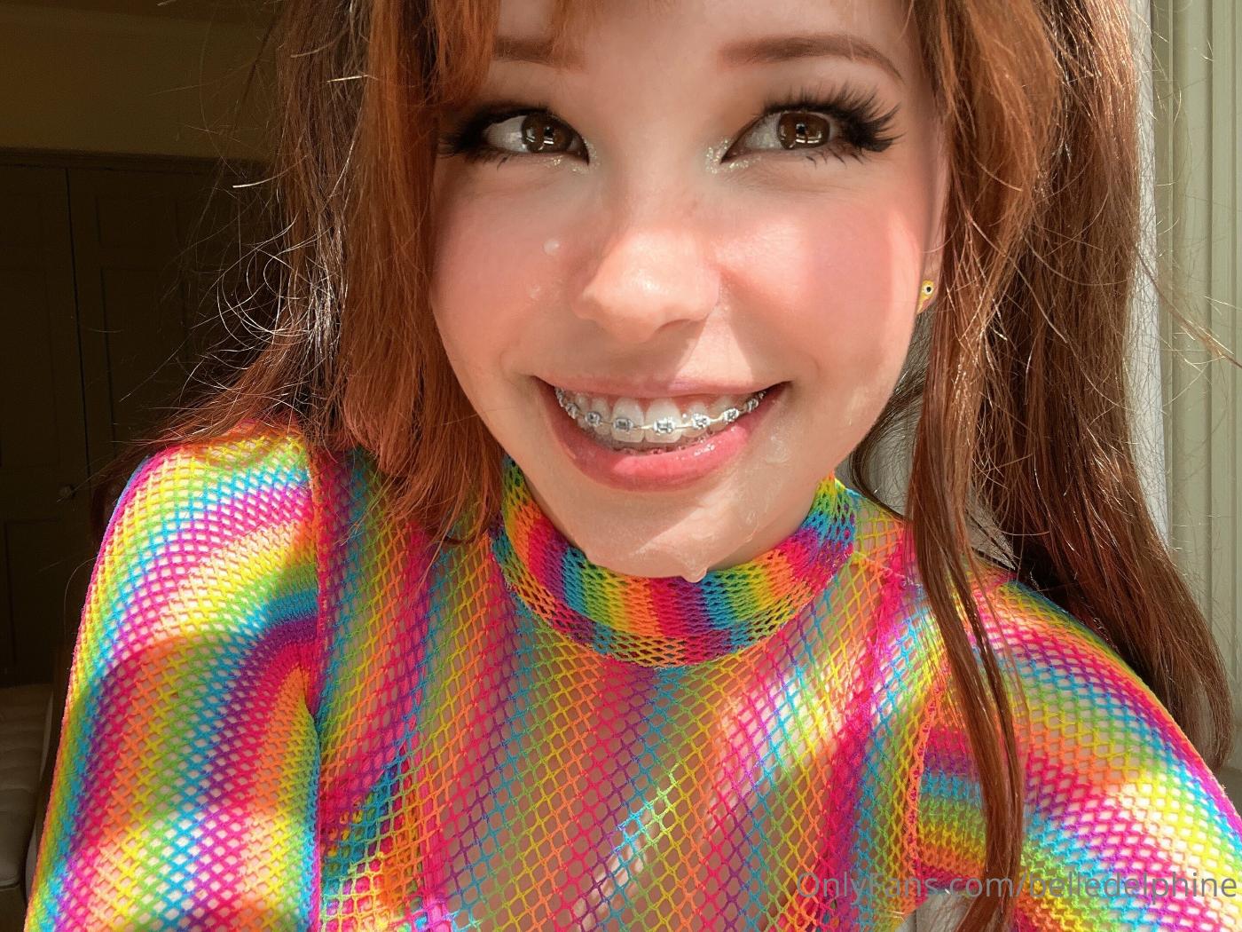 Belle Delphine Rainbow Bunny Onlyfans Photos Leaked