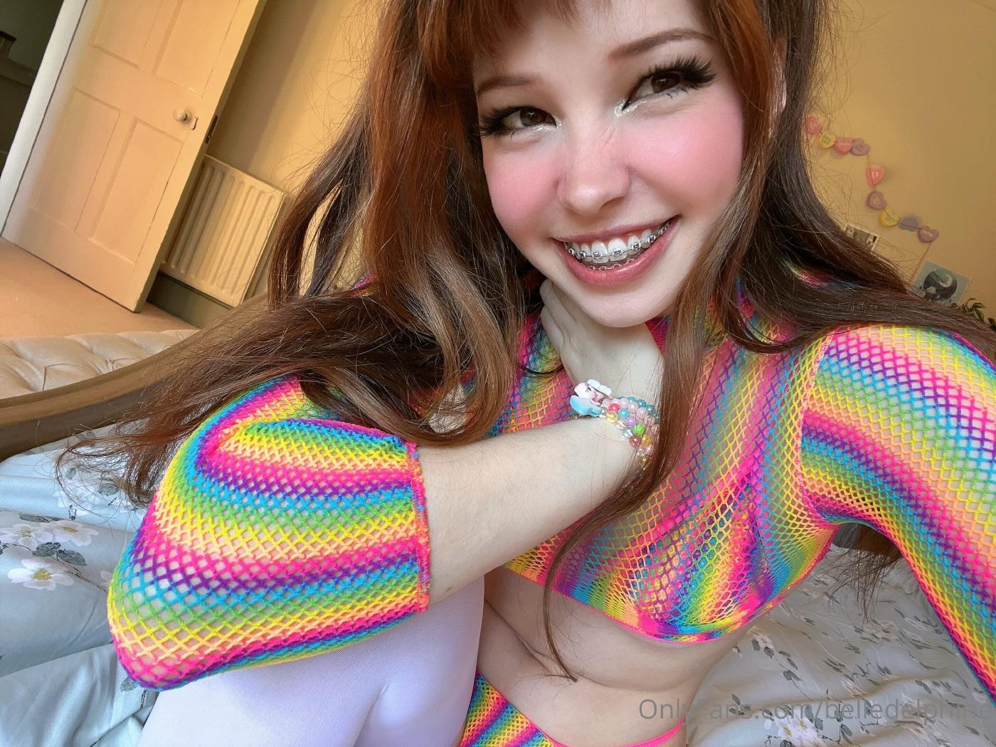 Belle Delphine Rainbow Bunny Onlyfans Photos Leaked