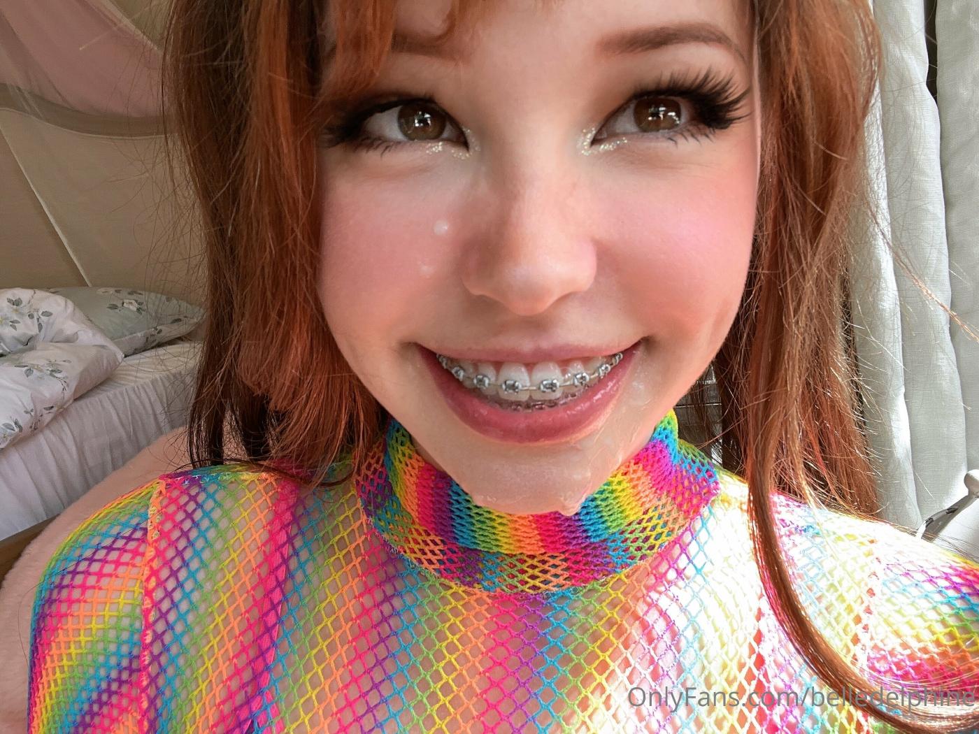 Belle Delphine Rainbow Bunny Onlyfans Photos Leaked