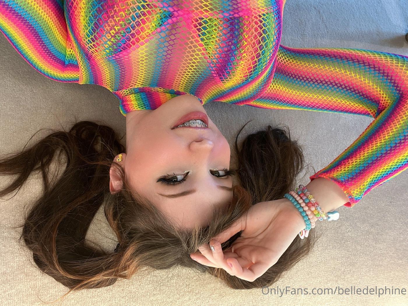 Belle Delphine Rainbow Bunny Onlyfans Photos Leaked