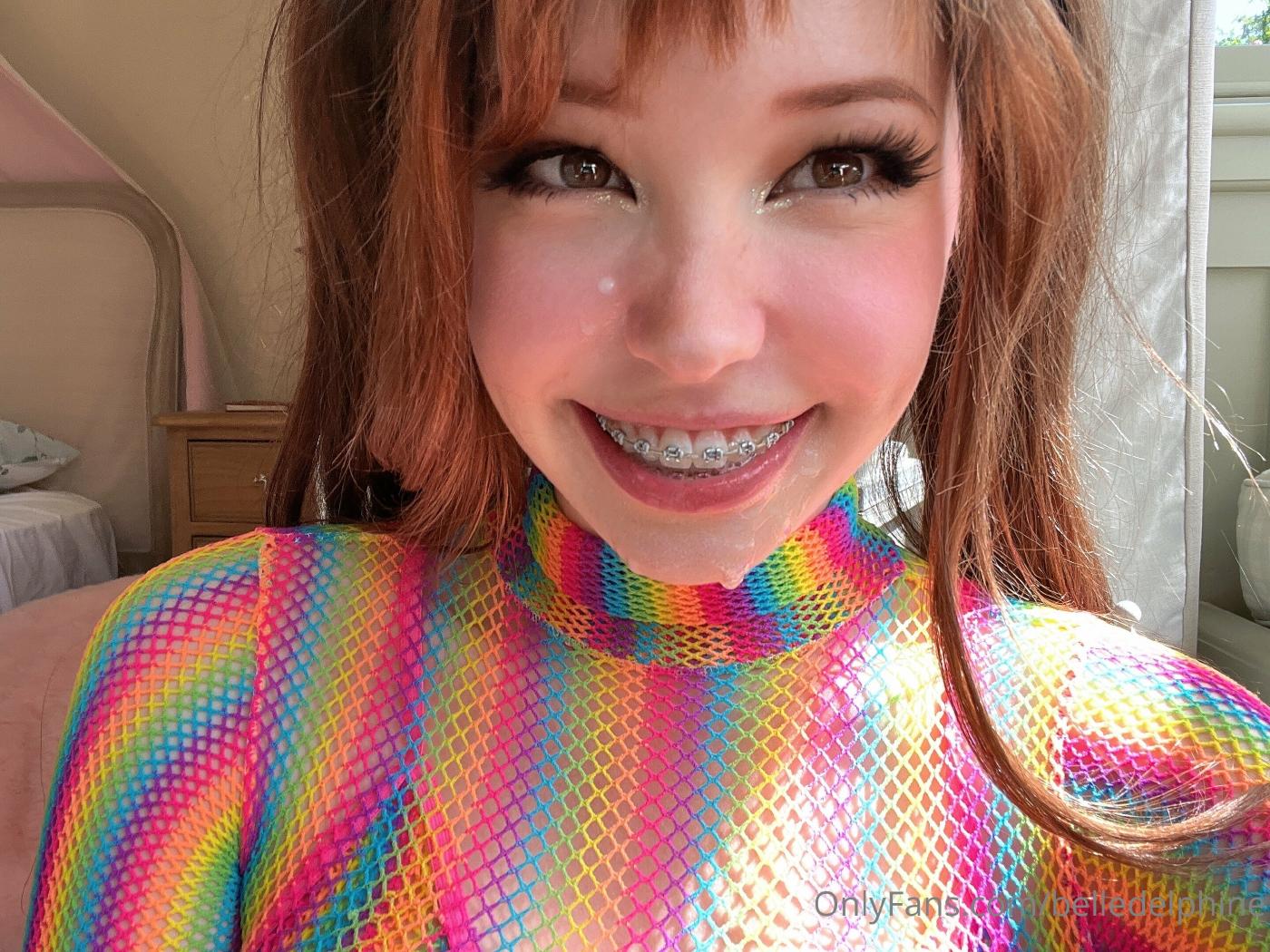 Belle Delphine Rainbow Bunny Onlyfans Photos Leaked