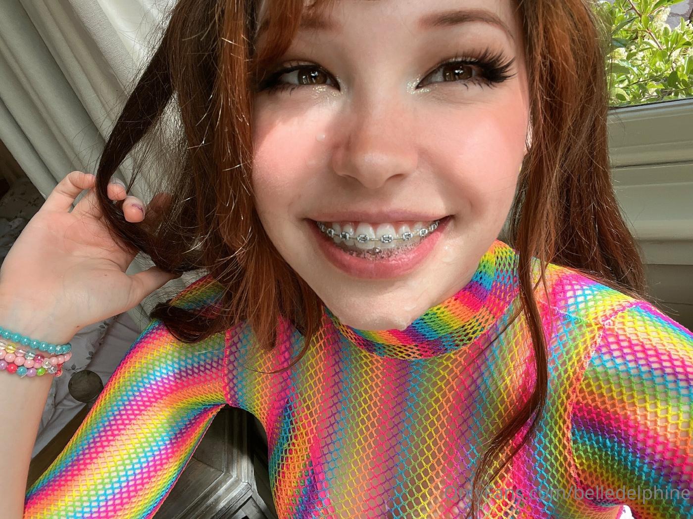 Belle Delphine Rainbow Bunny Onlyfans Photos Leaked