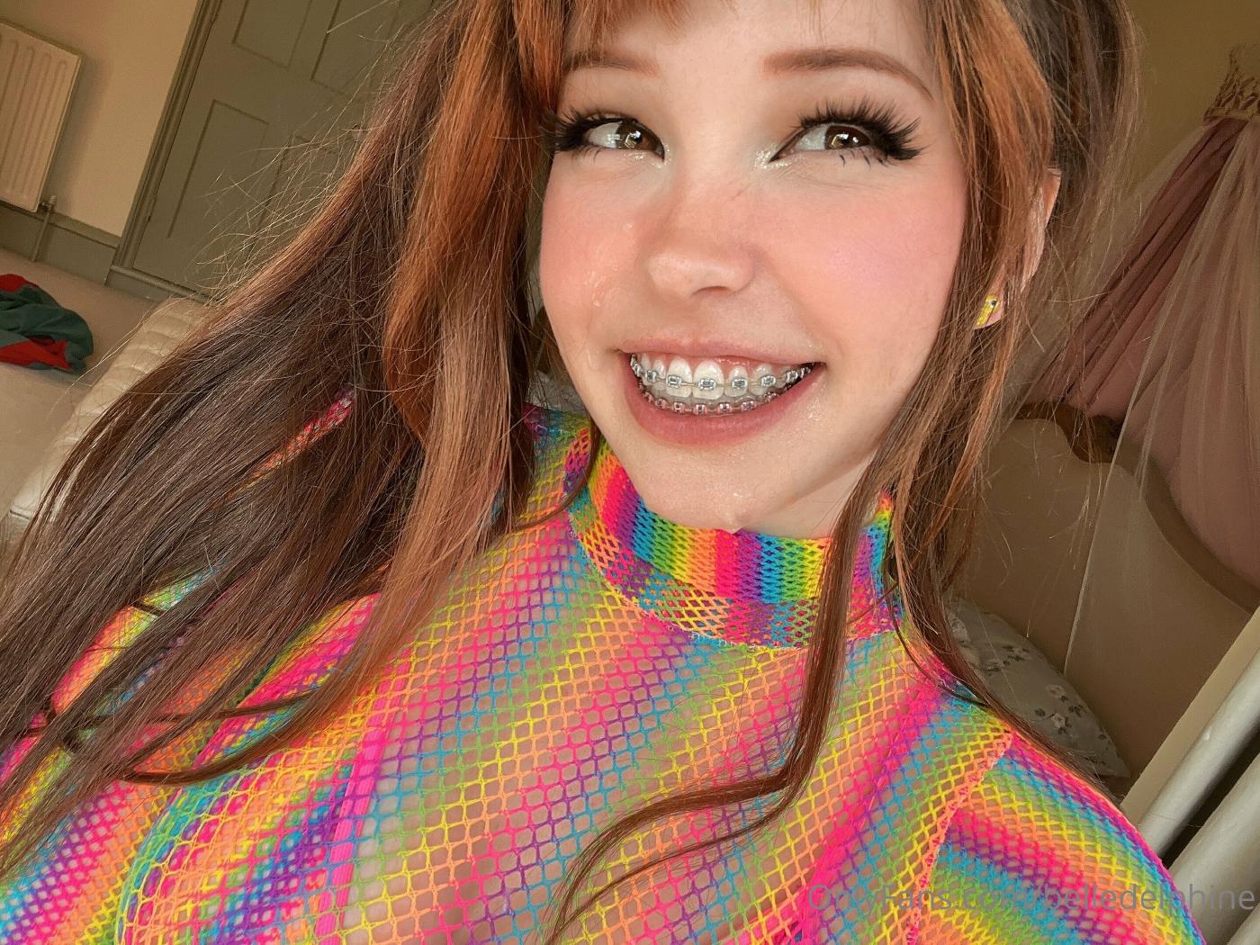 Belle Delphine Rainbow Bunny Onlyfans Photos Leaked